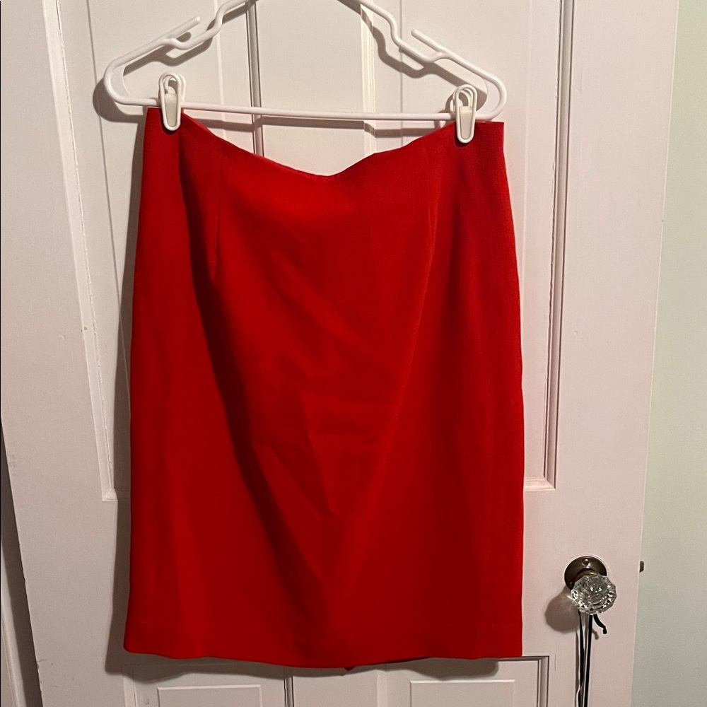Anne Klein Scarlet Mini Skirt